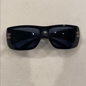 Vintage Chanel Shield Sunglasses